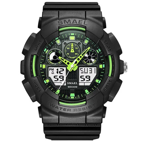 Smael Brand Watch Men Sport Led Digital Male Clockwristwath Mens Watch Top Brand Lusury Relogios Masculino Montre Homme WS1027324y