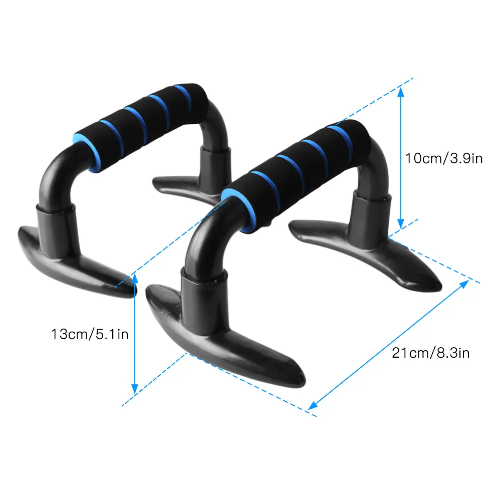 Push Up Bars Push-ups Poignées Portable Push Up Stand Bars Sport Grips pour Home Gym Équipement de Fitness Exercice Body Building Y200506