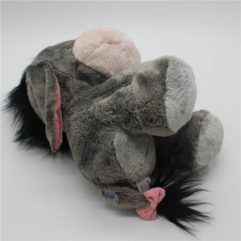 1 parto di 28 cm Cartoon Grey Eeyore Donkey Stuff animale morbido peluche bambola di compleanno Birth Birthing Childre