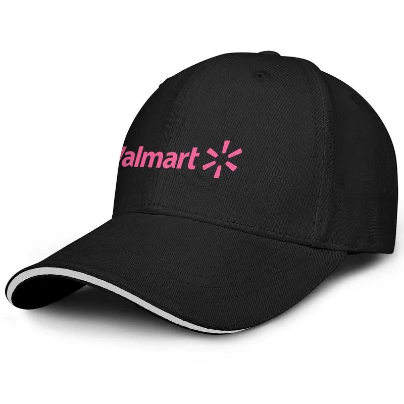 Unisexe Walmart en ligne Shopping Site officiel de mode Baseball Sandwich Hat à blanc Vier