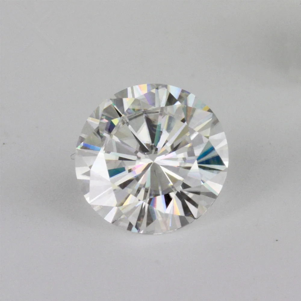Offer The Certificate Test Positive IJ Color Round Brilliant Cut 1ct 6 5mm VVS Clarity Lab Grown Moissanite Diamond For Earring1312J