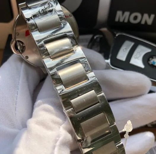 Женские часы Кварцевый механизм 36 мм из нержавеющей стали 316L с ремешком из сапфирового стекла женские наручные часы Водонепроницаемые301D