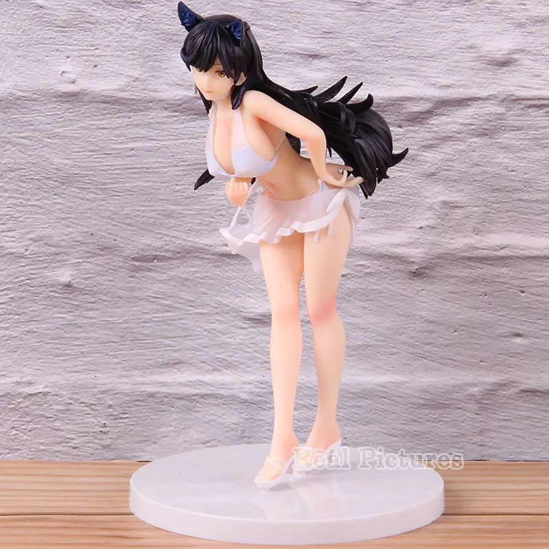 Figura do jogo Azur Lane Atago Swimsuit Ver PVC Anime Figuras de ação colecionável Decoração de brinquedos Doll T2003213464813