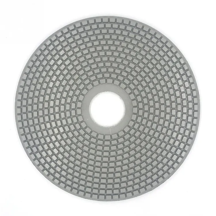 Big Size Diamond Wet Polishing Pads 10 tum D250mm Flexibla slipkuddar 7 steg buffande kuddar 10st301s