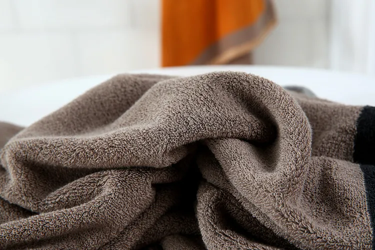 havlu seti koyu gri pamuklu büyük kalın banyo havlu banyo el yüzü duş havluları yetişkinler için ev toalla de ducha243r