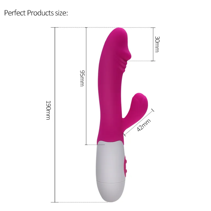 Wibratory FLXUR dla kobiet Dildo Toy Rabbit Vibrator pochwa łechtaczka samica masażer masturbacja elektryczna motor płciowy produkty y20042309824
