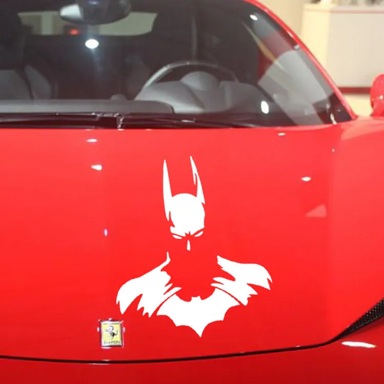 Nouveau Batman autocollant de corps PVC amovible autocollant étanche créatif bricolage voiture embellissement décoration 312V