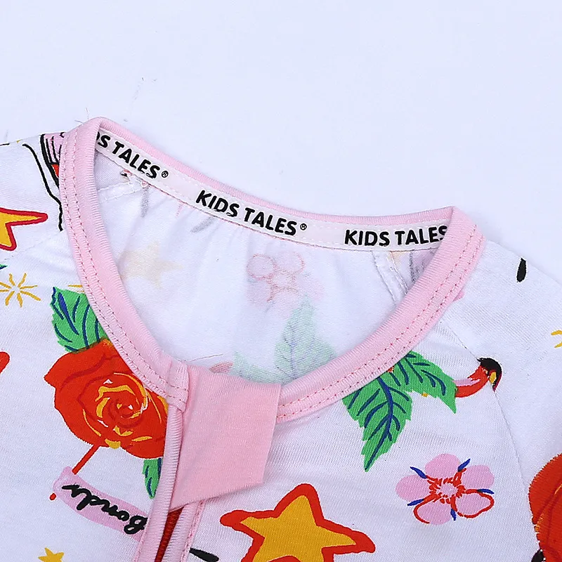 Bebek Tulum Yenidoğan Kız Giysileri Bebek Romper Uzun Kollu Çiçek Kelebek Baskı Bebek Kız Tulum Tulum Bebek Giyim