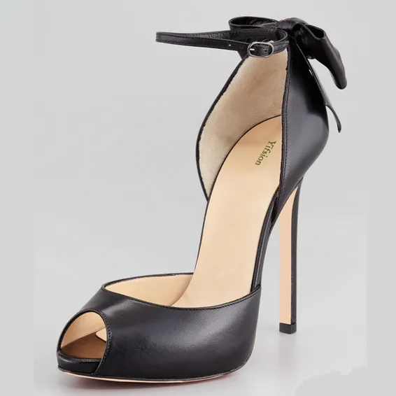 سونتيك جديد المرأة الكاحل حزام الصنادل رقيقة عالية الكعب أحذية لطيفة اللمحة تو أسود عارية عارضة الأحذية السيدات الولايات زائد الحجم 3-10.5