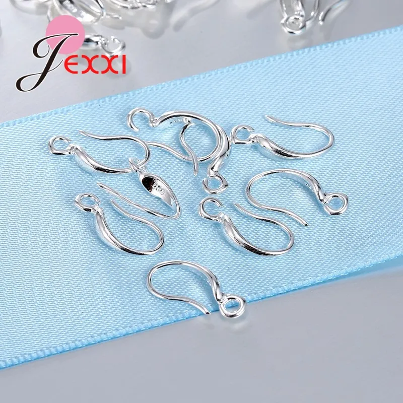 Ensemble pack 925 fermoir en argent sterling bijoux crochets boucles d'oreilles accessoires de haute qualité résultats de bijoux à bricoler soi-même pour les femmes2680409