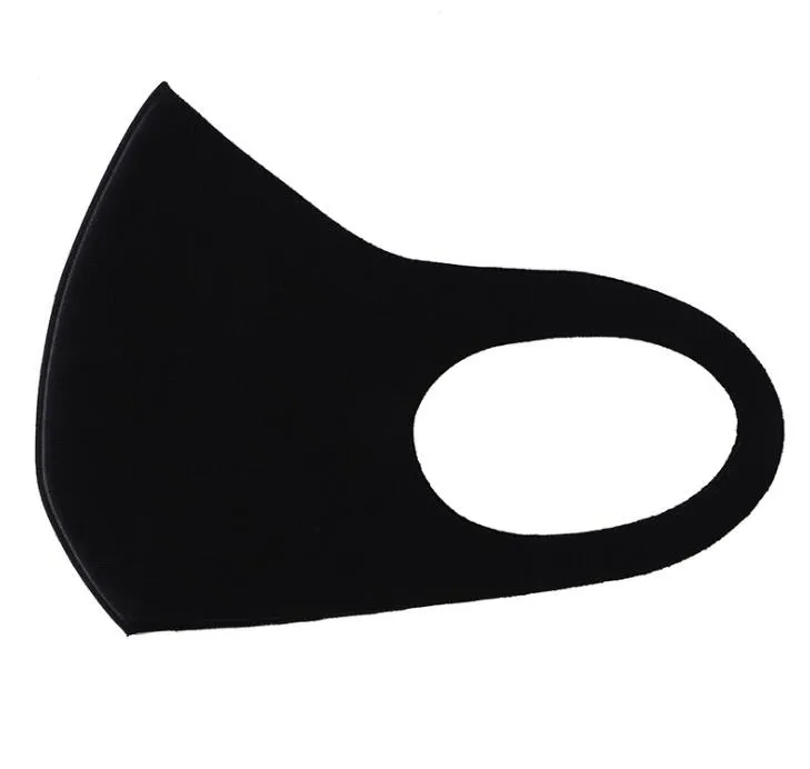 En stock anti-poussière visage bouche couverture PM2 5 masque respirateur anti-poussière respirant lavable réutilisable glace soie coton masques outils 1222j