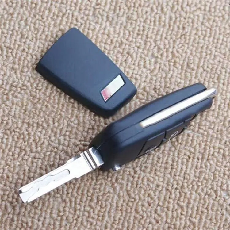 S3 RS-Logo-Schlüsselgehäuse-Rückseite für BUDI A3 S3 Q3 A6 L TT Q7 R8 Drei-Tasten-Autoschlüssel, modifiziertes Schlüsselgehäuse Sleeve208d