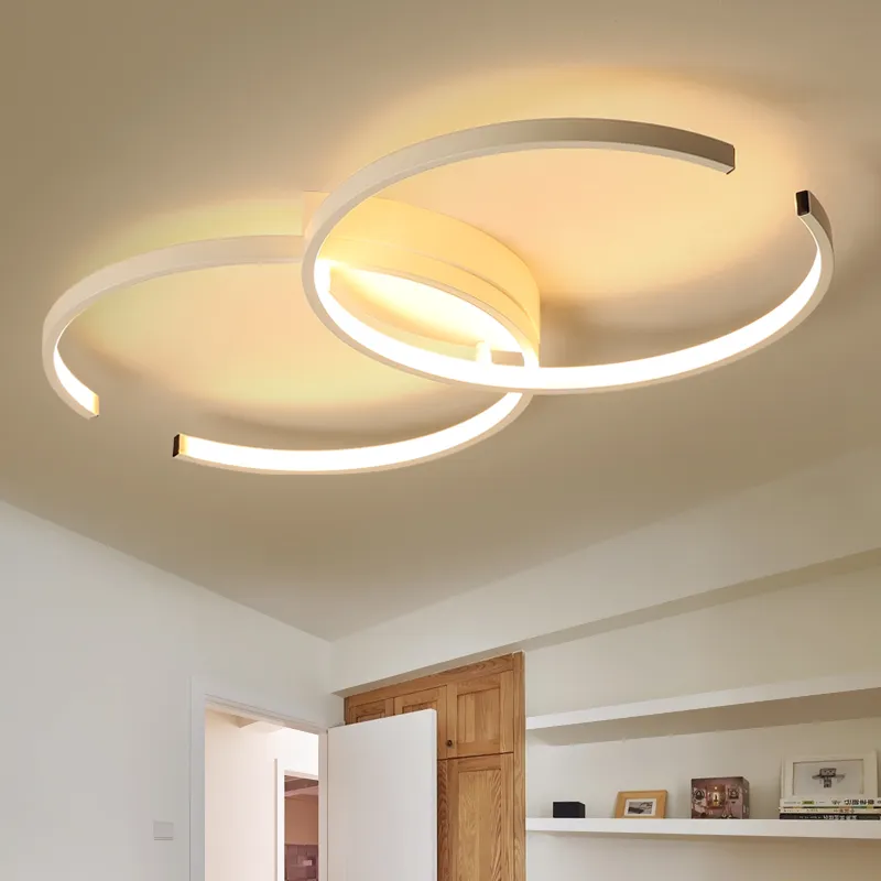 Luzes de teto LED modernos Lustre Luster para sala de estar Quarto Casa Home Deco C Candeliadores de moda criativa Light 110206D