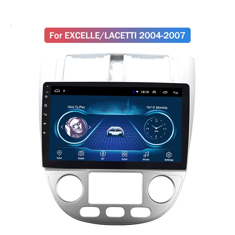 Android 10 Car DVD wideo GPS Nawigacja odtwarzacz stereo dla Buick Excelle/Lacetti 2004-2007 Radio HeadUnit Wifi