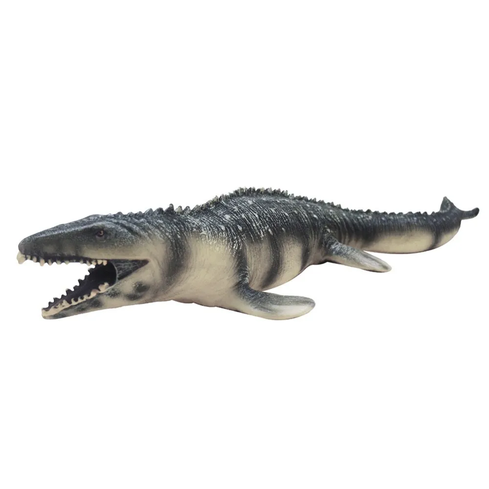 Simulation Grand Mosasaurus Jouet Doux Pvc Figurine Peint À La Main Modèle Animal Dinosaure Jouets Pour Enfants Cadeau C19041501264K