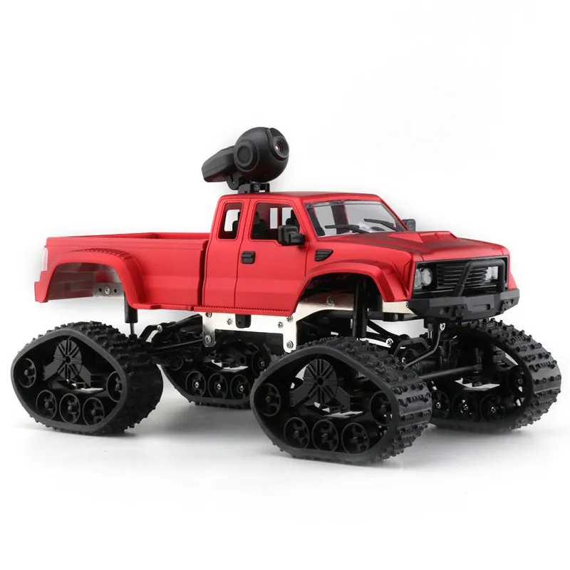 Intero FY002B 116 24G 4WD RC Auto MILITARIO CON LA LED LED LIED Ruota Woys Remote Control con regalo bambini a LED4215097