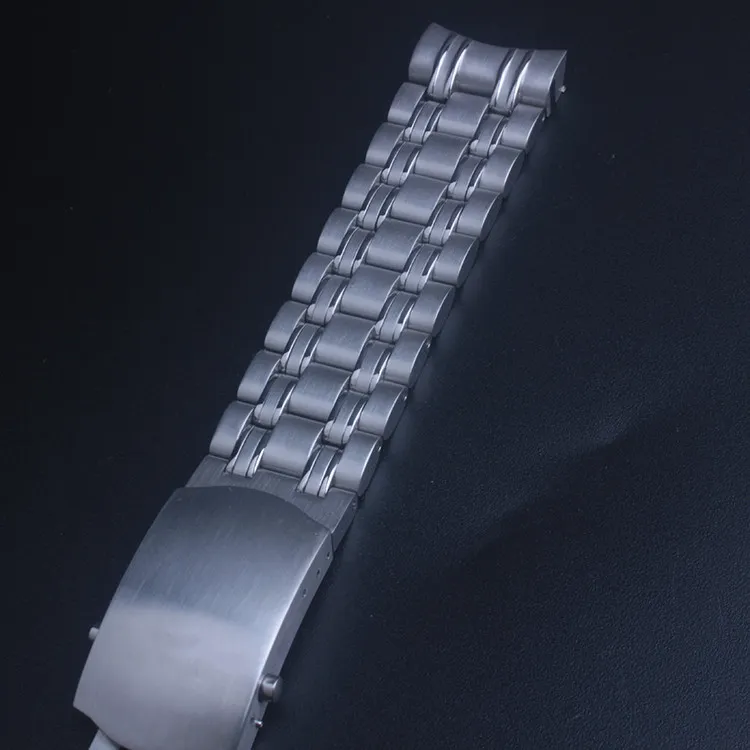 Bracelet de montre en acier inoxydable, 20MM, 21MM, 22MM, pour BRACELET OMEGA, finition brosse, HEAVY251r