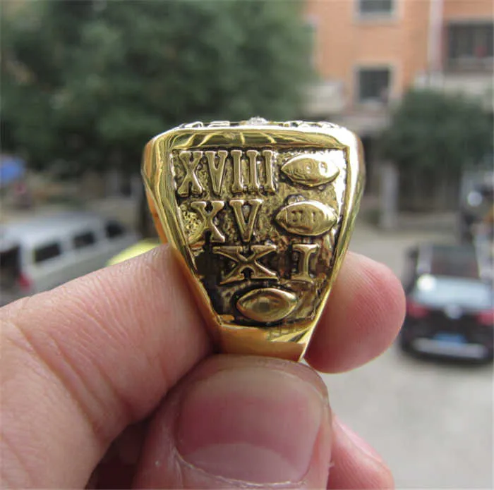 All year  Team Champions Championship Ring Souvenir Men Fan Souvenir Gift Wholesale 2022 2023 Hip Hop Punk Fashion Jewelry