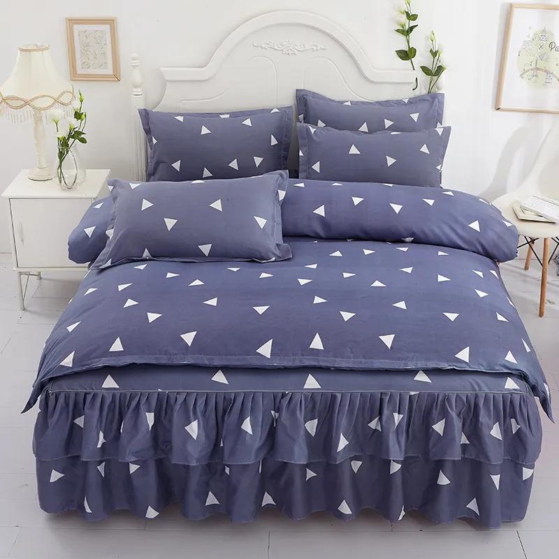 Projektowne kołdry łóżka Zestawy Drukuj bawełniany pościel designerka 1Bed Arkusze mody bawełniane poduszki