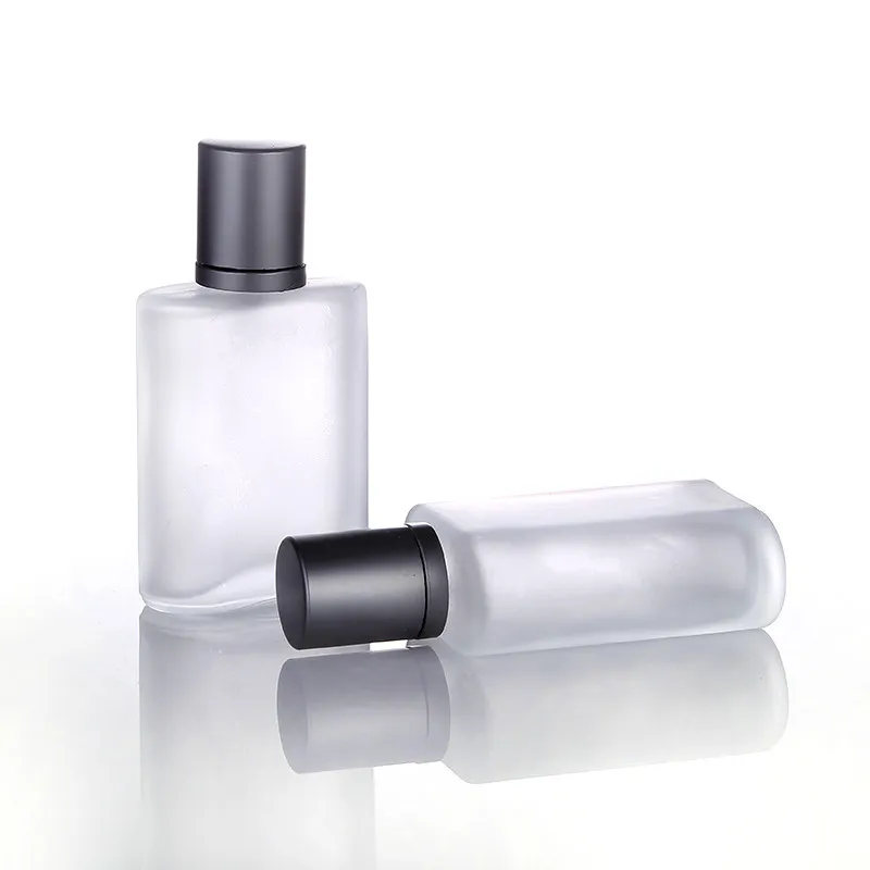 30 50mlフロストガラス補充可能なスプレーボトルスプレー可能な空のボトル旅行サイズポータブルボトル香水再利用284V