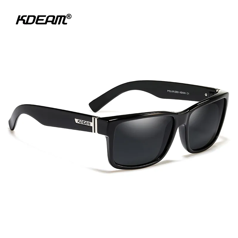 Kdeam Polaris Sport Sunglasses For Hommes Femmes UV Protection Square Glasse-soleil Pour le baseball conduite en cours d'exécution de pêche Golf CX200706 206K