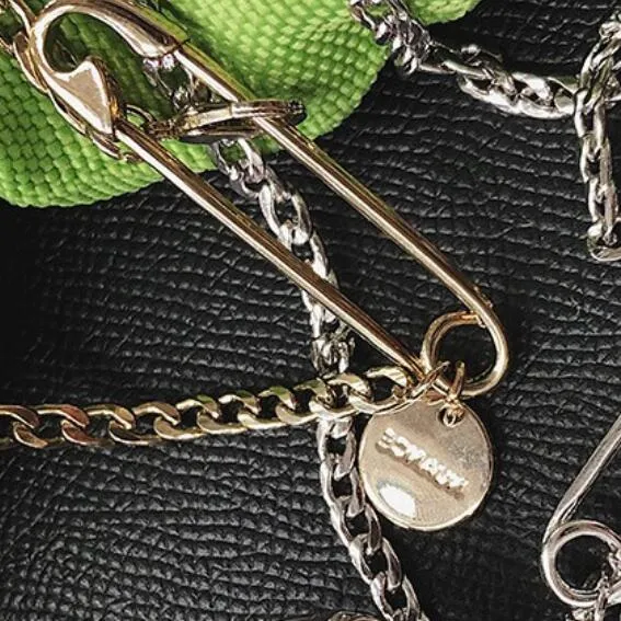 Schmuck Pullover Halskette Münze Anhänger Pin Mode lange Halskette einzigartig Ganzes für Frauen fashion3169