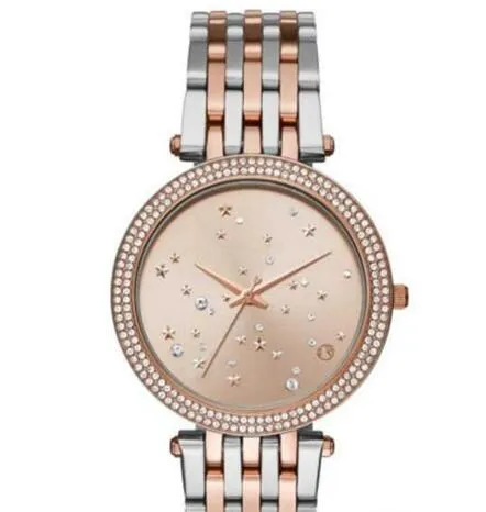 2019 Nowe klasyczne modne kobiety kwarcowe zegarek Diamond Watch zegarek ze stali nierdzewnej M3726 M3727 M3728 Oryginalne pudełko247a