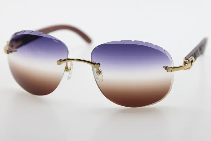 Całe oryginalne okulary przeciwsłoneczne z drewna 8200764 UNISEX Outdoors Driving Szklanki Wysokiej jakości okulary słoneczne metalowe optyczne 257n