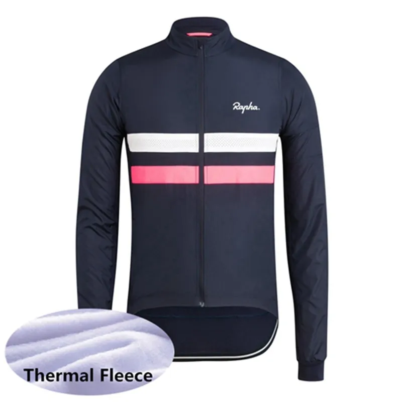 2019 squadra RAPHA ciclismo invernale maglia termica in pile abbigliamento bici maglia vestiti montagna ropa ciclismo sportwear U101820281r