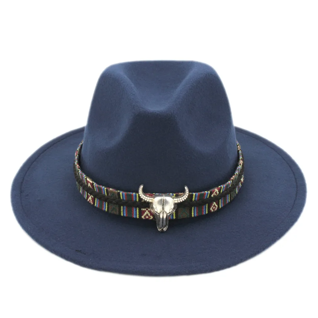 Verano primavera trilby ancho rígido ala plana sombrero panamá mezcla de lana jazz fedora gorra al aire libre retro calle fiesta playa para hombre mujer tamaño 5658 cm