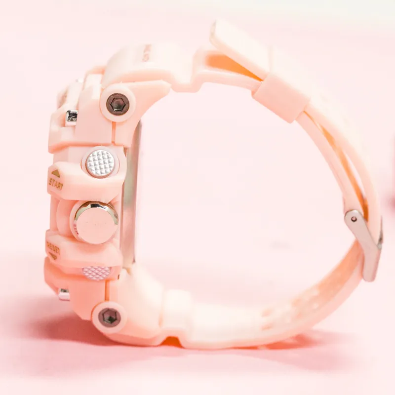 Orologi da donna Orologi sportivi da esterno Orologi a LED Orologi digitali Orologi da donna Orologi militari Quadrante grande 1808 Orologio da donna Impermeabile1978