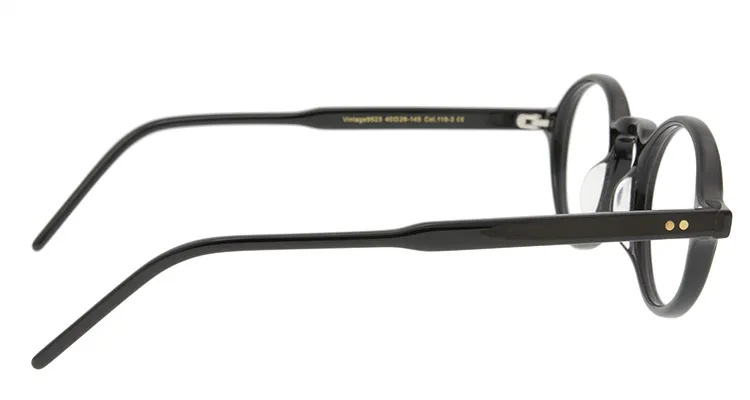 Runde Optische Gläser Marke Brillen Rahmen Männer Frauen Mode Vintage Plank Brillengestell Kleine Myopie Gläser Eyewear187n