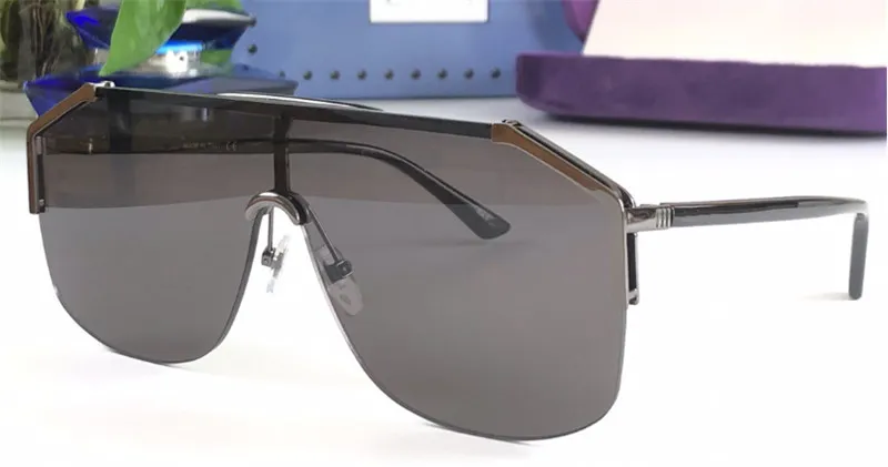 Nuevo diseño de moda gafas de sol gafas 0291 gafas ornamentales sin marco lente de protección uv400 gafas de exterior simples de alta calidad w199k