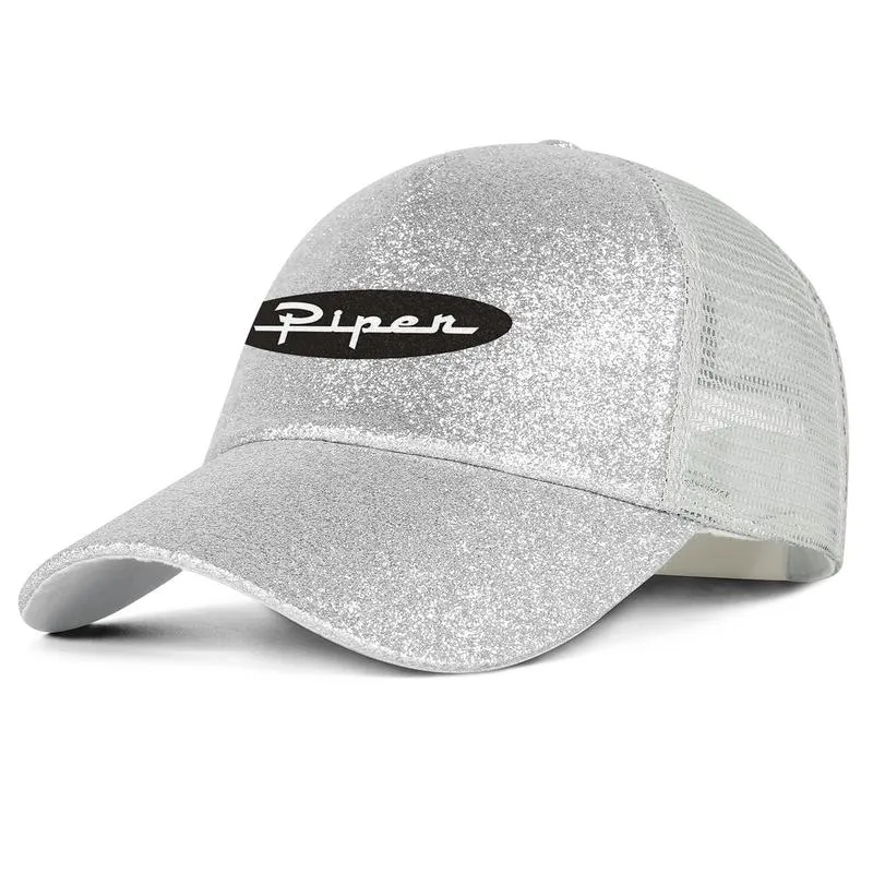 Logotipo de Piper Aircraft para hombres y mujeres Gorra de sombrero de pony equipada con gorras de béisbol únicas y lindas de época Logos3422433