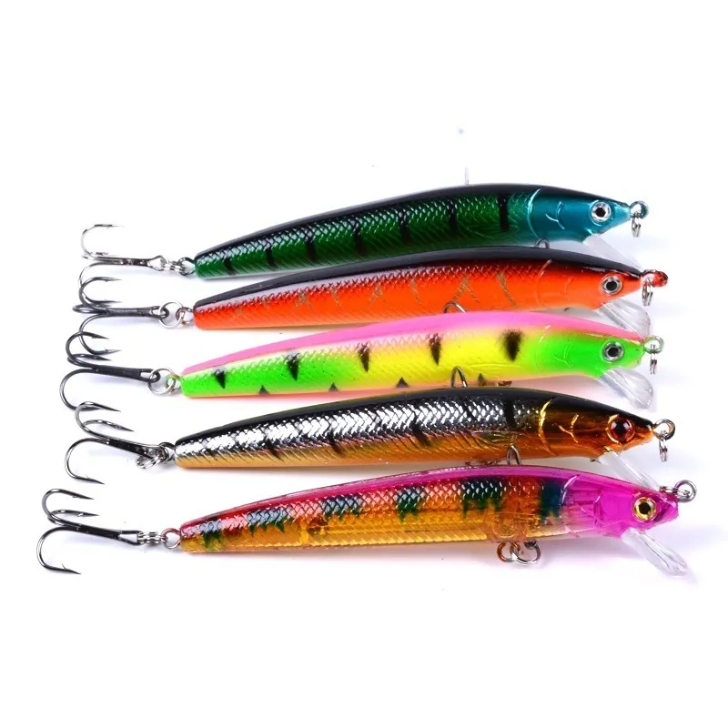 Minnow Fly Floy Fishing مجموعة الصين الصين الطعم الصلب Jia lure wobbler carp 6 model