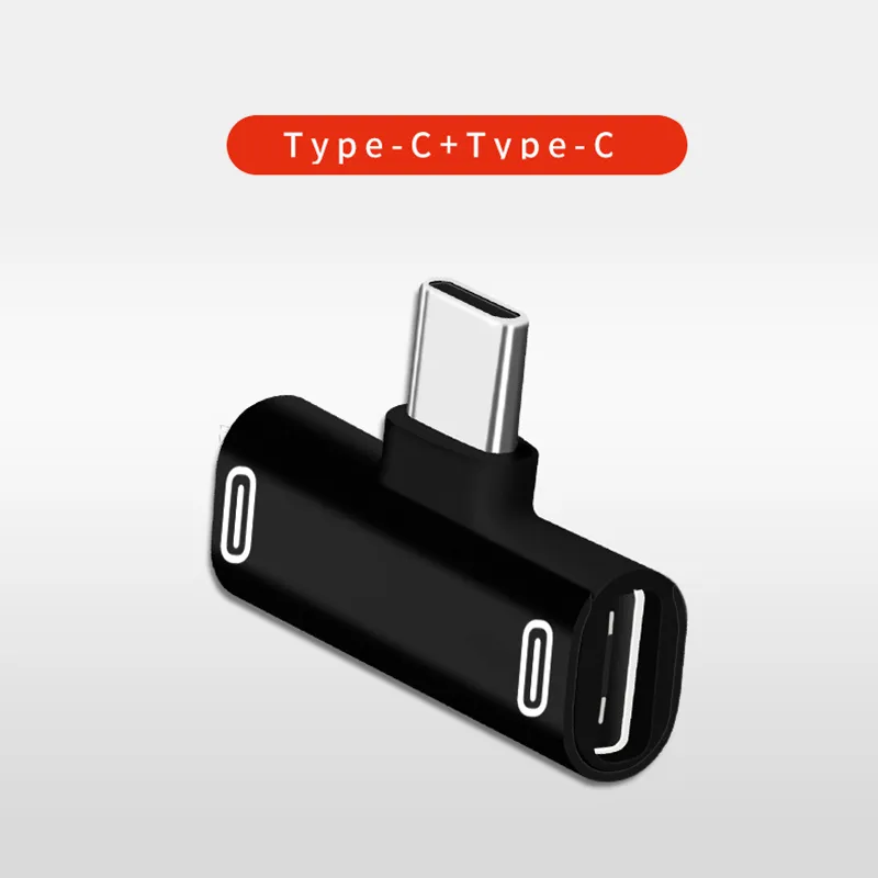 Adaptateur USB C 3 en 1 vers type-c, câble de chargement, convertisseur d'écouteurs pour Xiao Mi 8 Mi 6, adaptateur de casque, téléphone TYPEC