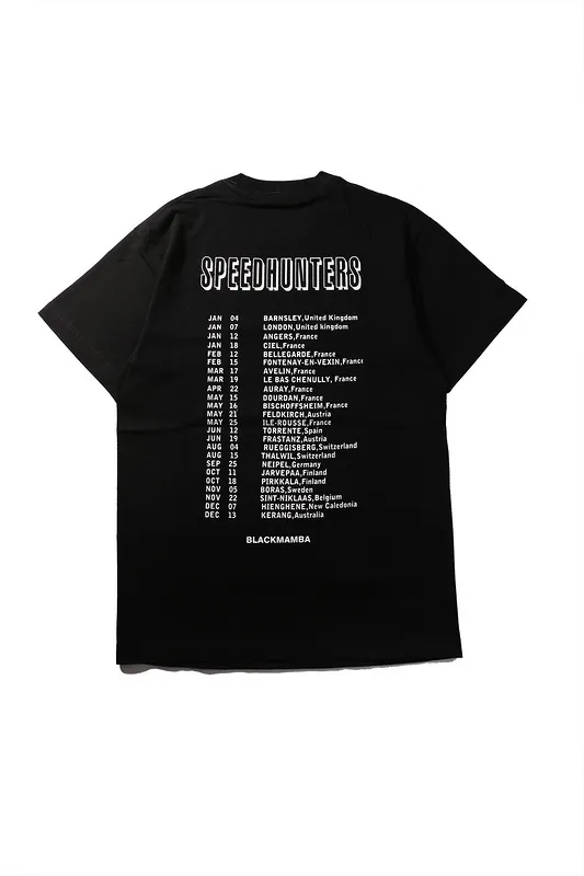 Xieruis Speedhunters女性男性TシャツティーヒップホップストリートウェアコットンサマーTシャツ