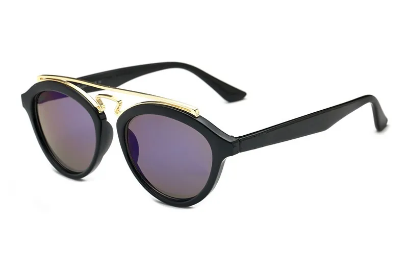 Whole- Brand designer Sunglasses Men Women gatsby eyewear shades round framen De260N
