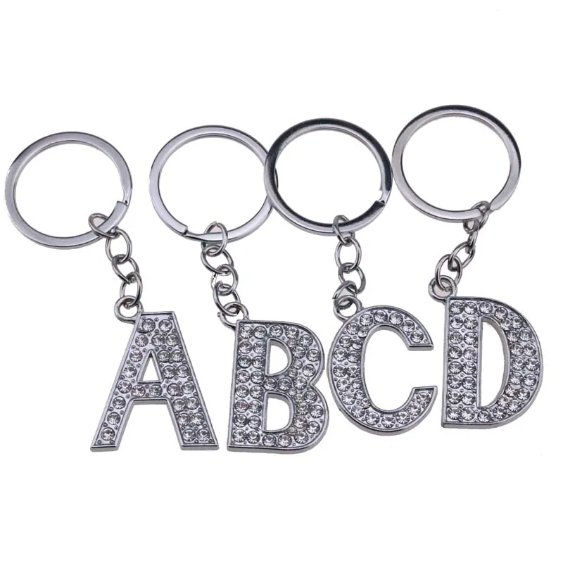 alphabet alphabet حرف كامل مع إكسسوارات DIY key -key -chain split