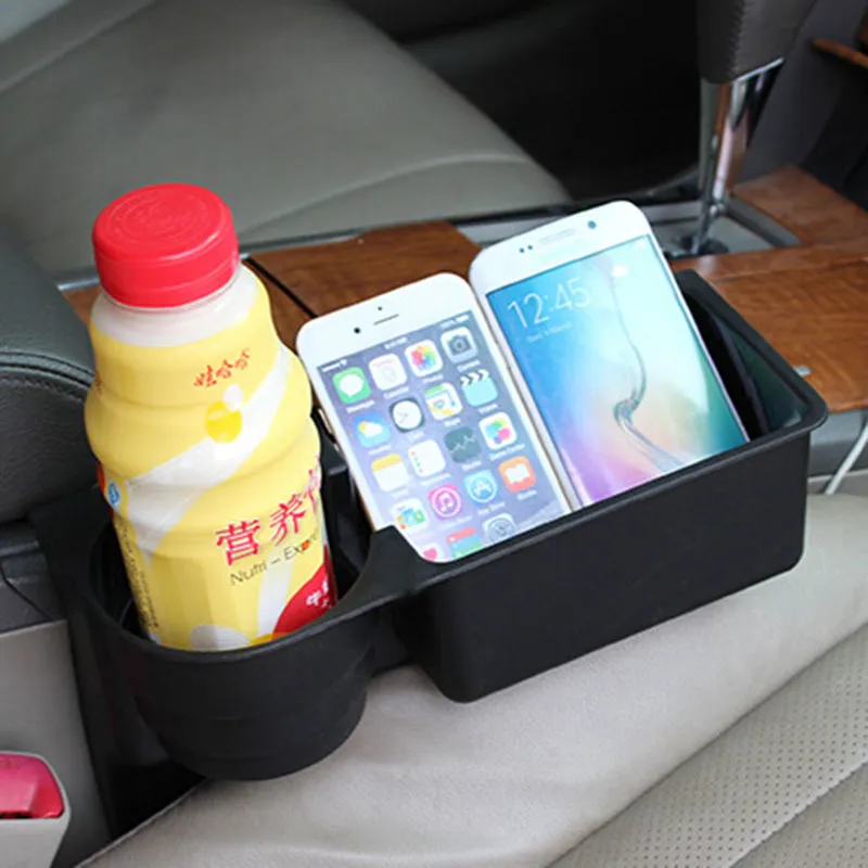 Mayitr Universal Car Truck Seat Seam Wedge Cup Drink Holder Beverage Mount Stand Multifunction Car Interior Organizer Holder