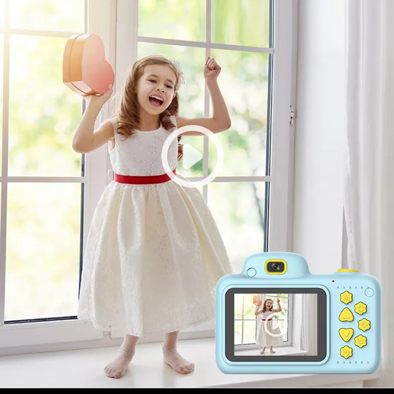 Neu Mini wiederaufladbarer C3 Kids Camera 1080p HD Kinder
