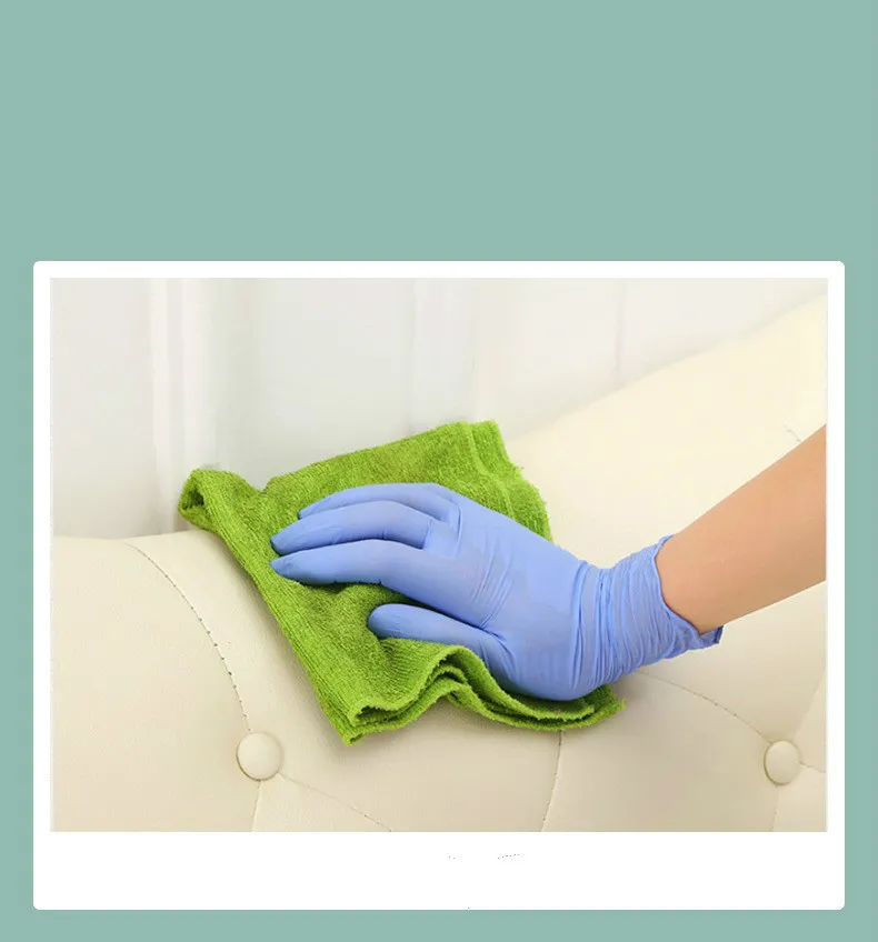 Wegwerphandschoenen Home Reiniging Rubber nitril Universal Huishoudstuin DHL 7006612