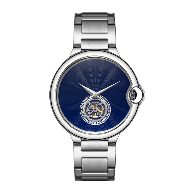 Top Fashion Watch Flywheel Designer High Quality Neutral Men's and Women's Watches Luxury watch Rose Gold Silver Black B3182