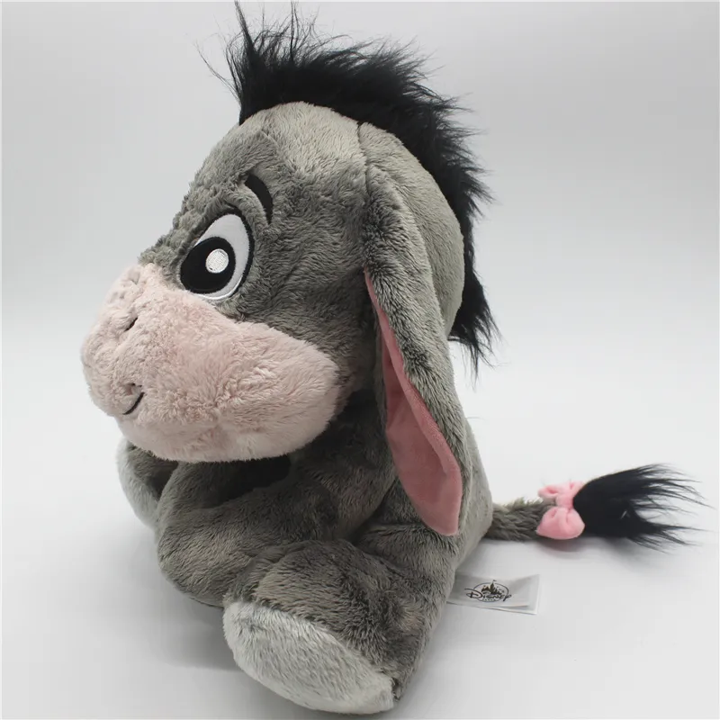 28cm cartoon Gray Eeyore Donkey Stuff Animal Soft Plush Toy Doll Birthday Children Gril friend Gifts Eeyore stuffed toy Y5756640