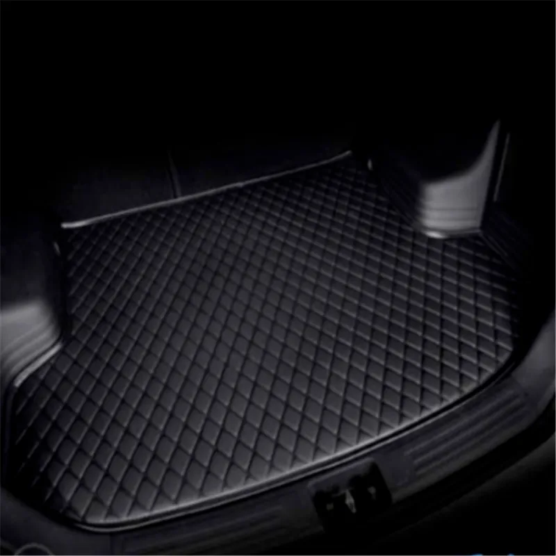 Car Anti-Skid Trunk Mat, wodoodporna skórzana dywanowa Mata płaska, Płaska mata Odpowiedni dla Mercedes-Benz R Klasa Sześć miejsc 2010-2017year