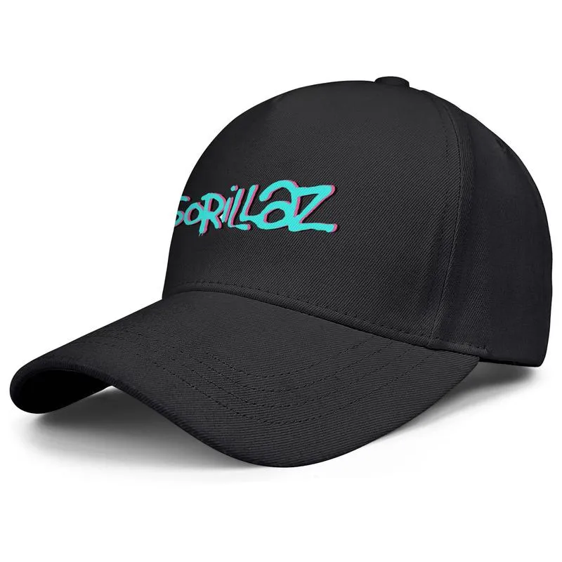 Men039s und Women039s Baseballkappen Cricket individuelle Grafiken Mode Trucker Hut Gorillaz Fan Art Logo Gorillaz The Now Music7031702