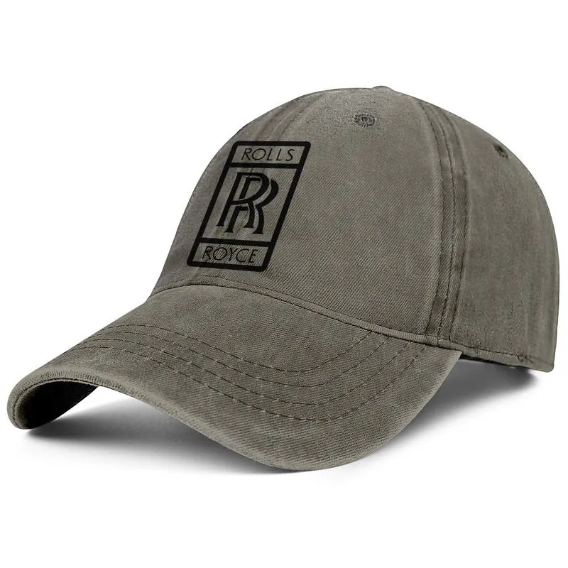 أنيقة Rolls Royce Logo Wallpaper Logo Logo للجنسين DENIM Baseball Cap Golf Hats Cute Car PNG Image Neveer التقليل من شأن Man2315736