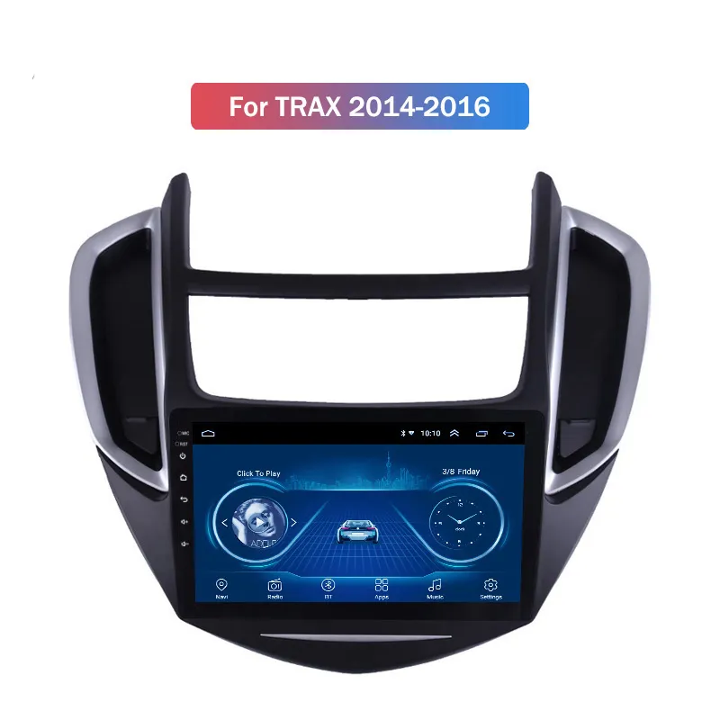 9 inch Android 10 CAR DVD Video Multimedia GPS Navigations System voor Chevrolet Trax 2014-2016
