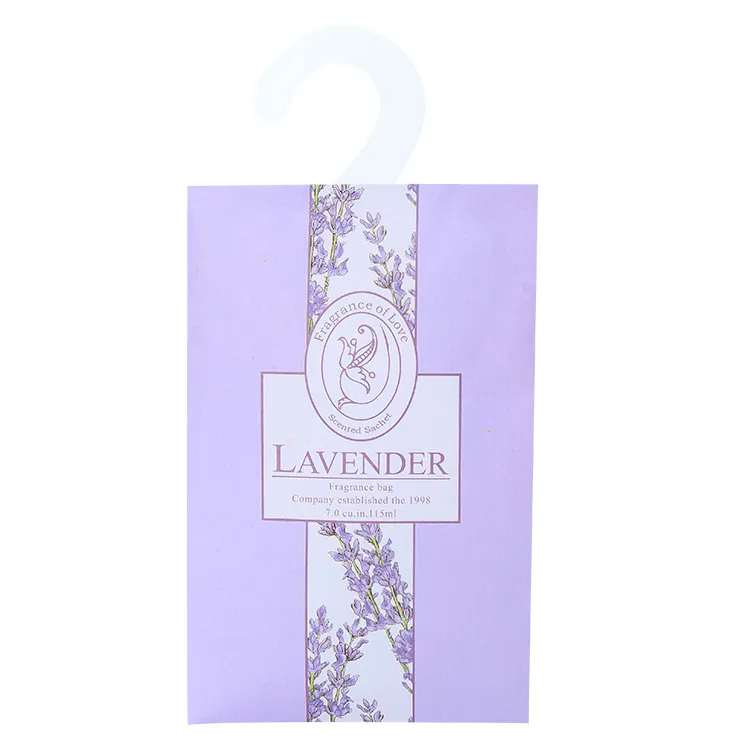 sachet sac aromathérapie lavande encens rafraîchir l'air armoire parfum parfum voiture maison cabinet placard désodorisation paquet