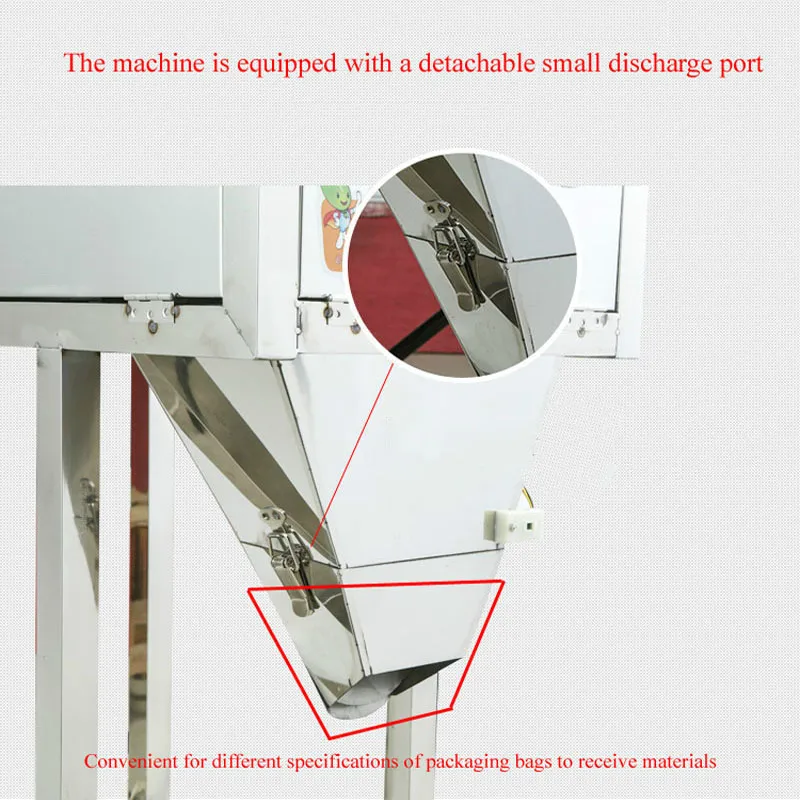 50-5000g Automatische Wiege- und Verpackungsmaschine für Kaffeebohnen, Blumentee-Schraube, Katzenfutter-Abfüllmaschine2674